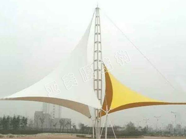 膜結構廣場建筑-ym009