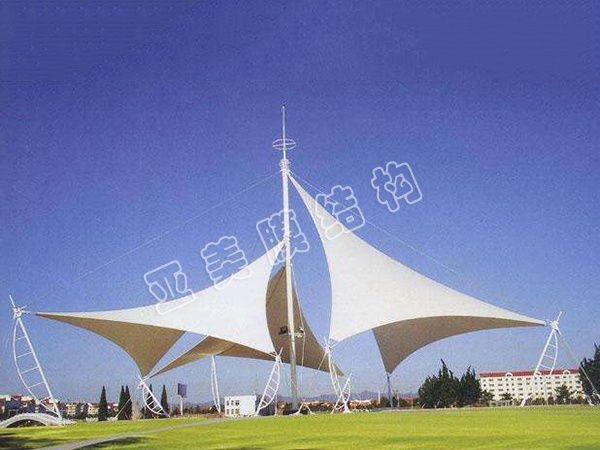 膜結構廣場建筑-YM019