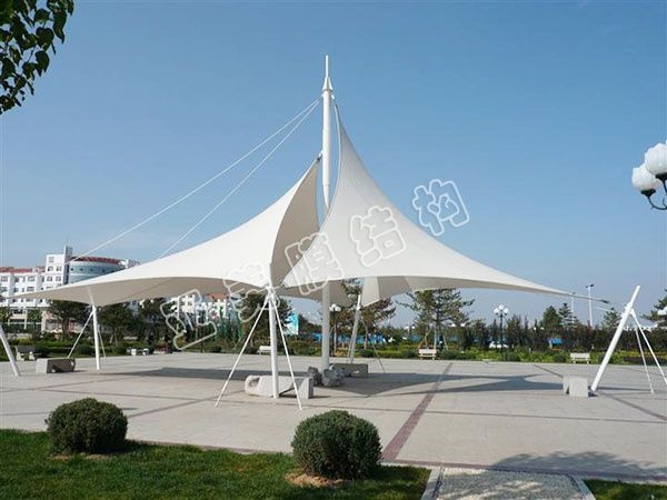 膜結構廣場建筑-YM015