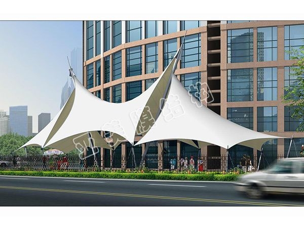 膜結構廣場建筑-YM003
